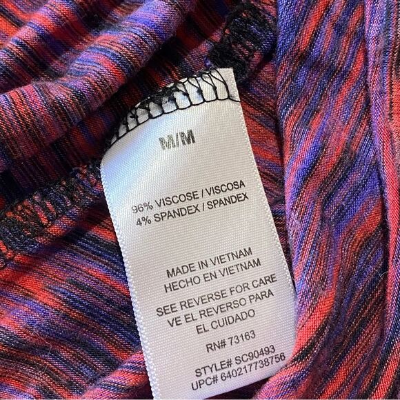 Spense Sleeveless Maxi Dress Cinched Braided Waist Faux Wrap Women's Size Medium - Picture 8 of 12